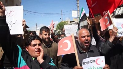 İdlibliler Rejimin Saldırılarına Karşı Türkiye'den Yardım İstedi
