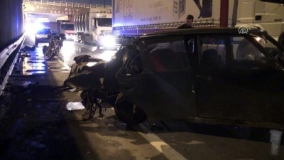 Kocaeli'de Zincirleme Trafik Kazası Açıklaması 4 Yaralı