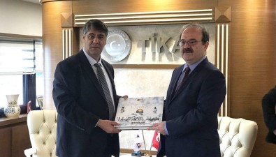 Rektör Polat, TİKA Başkanı Çam'ı Ziyaret Etti