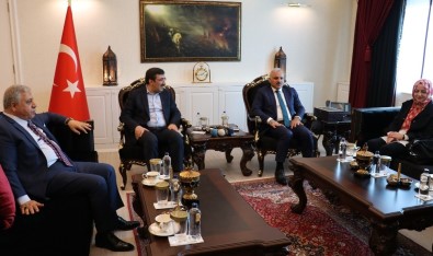 AK Parti Genel Başkan Yardımcısı Yılmaz'dan Vali Zorluoğlu'na Ziyaret