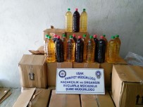 Uşak'ta Kaçak Şarap Operasyonu