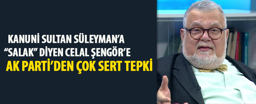 AK Parti'den Celal Şengör'e çok sert tepki