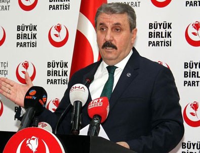 BBP lideri Mustafa Destici'den 'Cumhur İttifakı' açıklaması