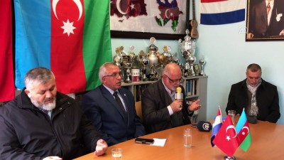 Hollanda'da Afrin Şehitleri Anıldı