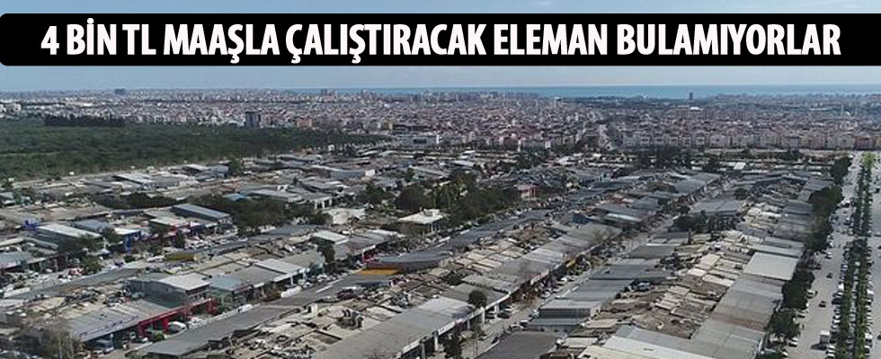 Sanayi sitesi, çalıştıracak eleman bulamıyor