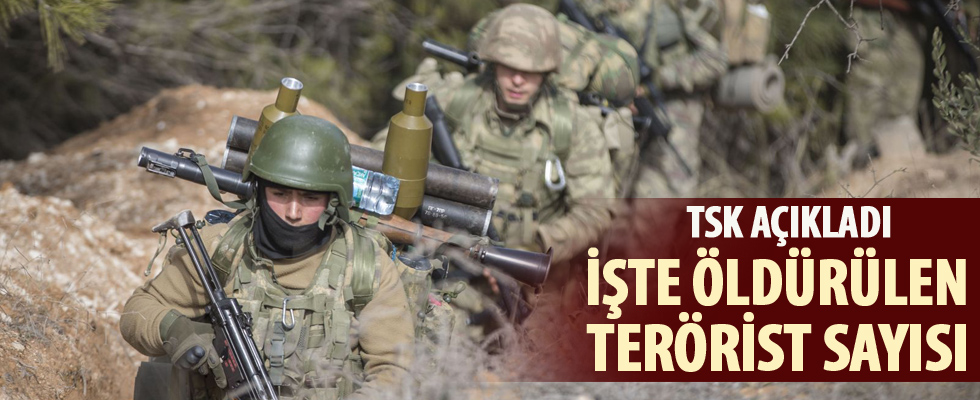 TSK'dan flaş Afrin açıklaması