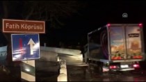 Tunca Nehri Taştı, Fatih Köprüsü Trafiğe Kapatıldı