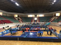 SEYRANTEPE - Diyarbakır'da Masa Tenisi Çeyrek Final Müsabakaları Sona Erdi