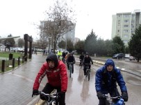 BİSİKLET TURU - İzmit'te Pedallar, Yeşilay Haftası İçin Çevrildi