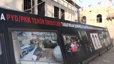 Roketli Saldırıda Hasar Gören Çalık Camisi Restore Ediliyor