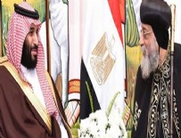 Suudi Arabistan tarihinde ilk: Selman Kipti Kilisesini ziyaret etti
