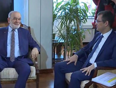 CHP'den Saadet Partisi'ne ziyaret