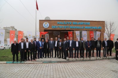 Haliliye Belediyesi Muhtar Evi Projesi Yapımı Tamamlanan, Muhtarlığın Açılışını Gerçekleştirdi