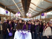 KADINA ŞİDDET - 'Hanımeli Sokak' Kadına Şiddete Hayır Demek İçin Morlara Büründü