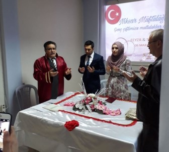 Niksar'da Müftü İlk Kez Nikah Kıydı