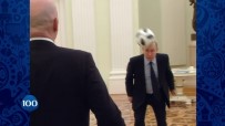 VLADİMİR PUTİN - Putin ve Infantino'dan Kremlin'de futbol şovu