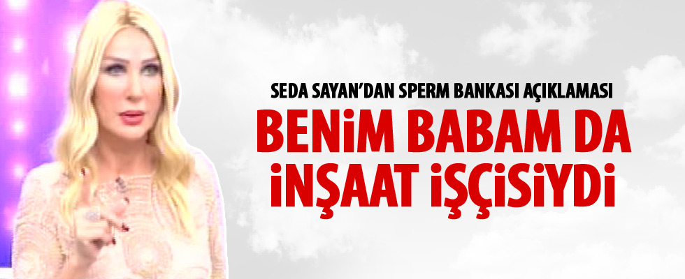 Seda Sayan'dan inşaat işçileri açıklaması