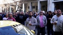 ATINA - Yunanistan'da 'Uber' Protestosu
