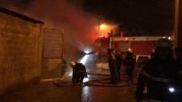 Kahramanmaraş'ta Çelik Fabrikasında Yangın