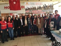 FATIH KıZıLTOPRAK - Kızılay Ergene Şubesi Ve Ergene Samsunlular Derneği'nden Afrin'deki Askerlere Destek