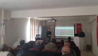 Tunceli'de İyi Tarım Uygulamaları Bilgilendirme Toplantısı
