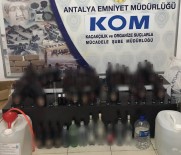 EĞLENCE MEKANI - Antalya'da Sahte İçki İmalatçılarına Büyük Darbe