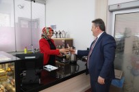 KADINLAR GÜNÜ - Başkan Palancıoğlu Kadın Kültür Merkezlerini Ziyaret Etti