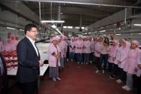 DÜNYA KADıNLAR GÜNÜ - Başkan Subaşıoğlu'ndan Kadın Tekstil İşçilerine 8 Mart Süprizi