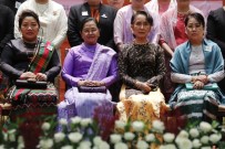 AUNG SAN SUU KYI - Kadınlara Yapılan Zulme Sessiz Kalan Myanmar Lideri'nden 'Kadınlar Günü' Kutlaması