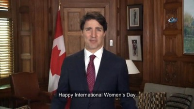 Kanada Başbakanı Trudeau'dan Dünya Kadınlar Günü Mesajı