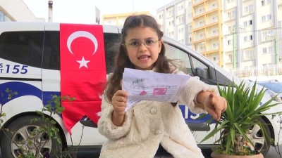 Küçük Oyuncu Zülal Memişoğlu'ndan Afrin'deki Mehmetçik'e Mektup