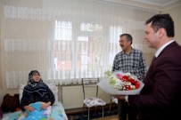 DÜNYA KADıNLAR GÜNÜ - Sağlık Müdürü Bilge, Hastaları Evlerinde Ziyaret Etti