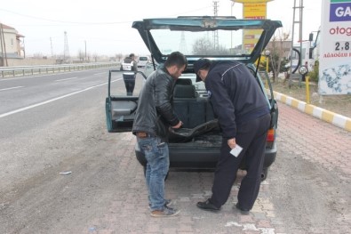 Derinkuyu'da Polis Ekipleri Şok Uygulama Yaptı