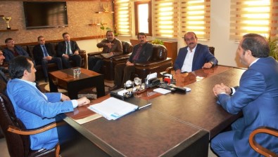 Erzurumlular Derneğinden, Başkan Toltar'a Ziyaret