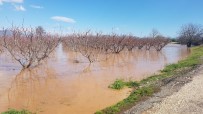 Hatay'da Yağmur Yolları Ulaşıma Kapattı, Tarım Arazileri Sular Altında Kaldı