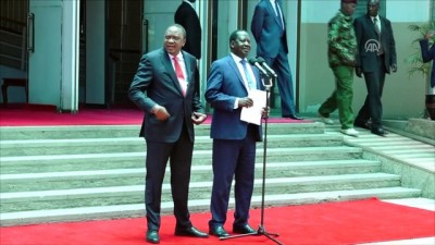 Kenya'da İki Lider Arasındaki Kriz Çözüldü