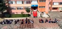 İNSAN ZİNCİRİ - Öğrencilerden Afrin'deki Mehmetçiğe Videolu Destek