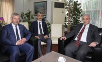 HÜSEYIN KARAMEŞE - Vali Güvençer Saruhanlı'yı, Başkan Yaralı'dan Dinledi