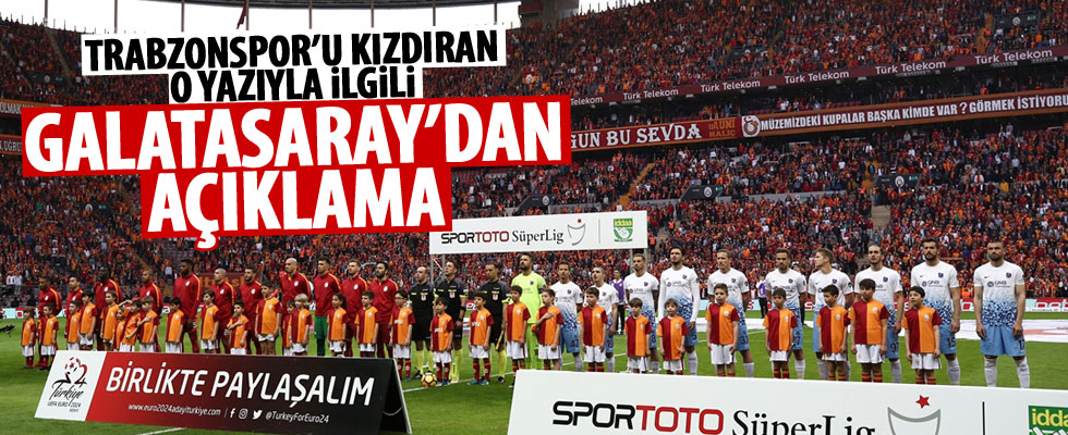 Galatasaray'dan 'Skorbord' açıklaması