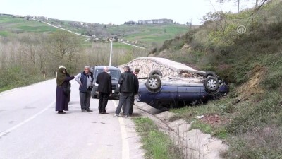 Kocaeli'de Trafik Kazası Açıklaması 2 Yaralı