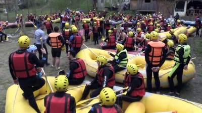 Melen Çayı Raftingcileri Ağırlıyor