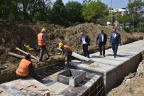 YAĞMURDAN SONRA - Başkan Kayda, Yağmursuyu Çalışmalarını İnceledi