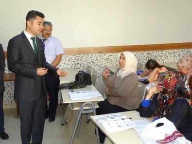 Kaymakam Sürücü Kursiyerleri Ziyaret Etti