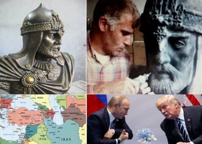 3. Dünya Savaşı Tehlikesi İçin Yaptığı Eser İle Trump Ve Putin'e Çağrıda Bulundu!