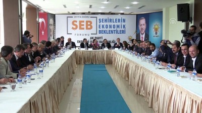 Bursa'da 'Şehirlerin Ekonomi Beklentileri Forumu' Toplantısı