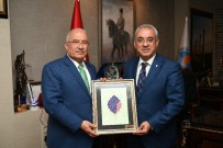 DEMOKRATIK SOL PARTI - DSP Genel Başkanı Aksakal, Başkan Kocamaz'ı Ziyaret Etti