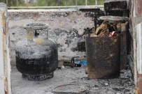 Ev Yangınında Faciadan Dönüldü