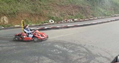 Go-Kart Faciası Kamerada