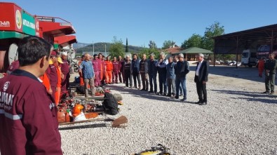 Kumluca'da Orman Personeline Yangın Eğitimi