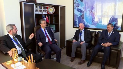 TBMM Heyeti AA Asya Kafkasya Temsilciliğini Ziyaret Etti